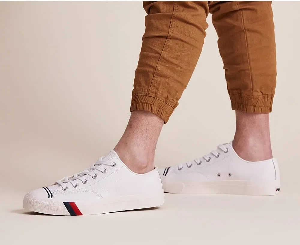 Кожаные кроссовки PRO-Keds Royal Lo Core, White Leather 2 — фото 2
