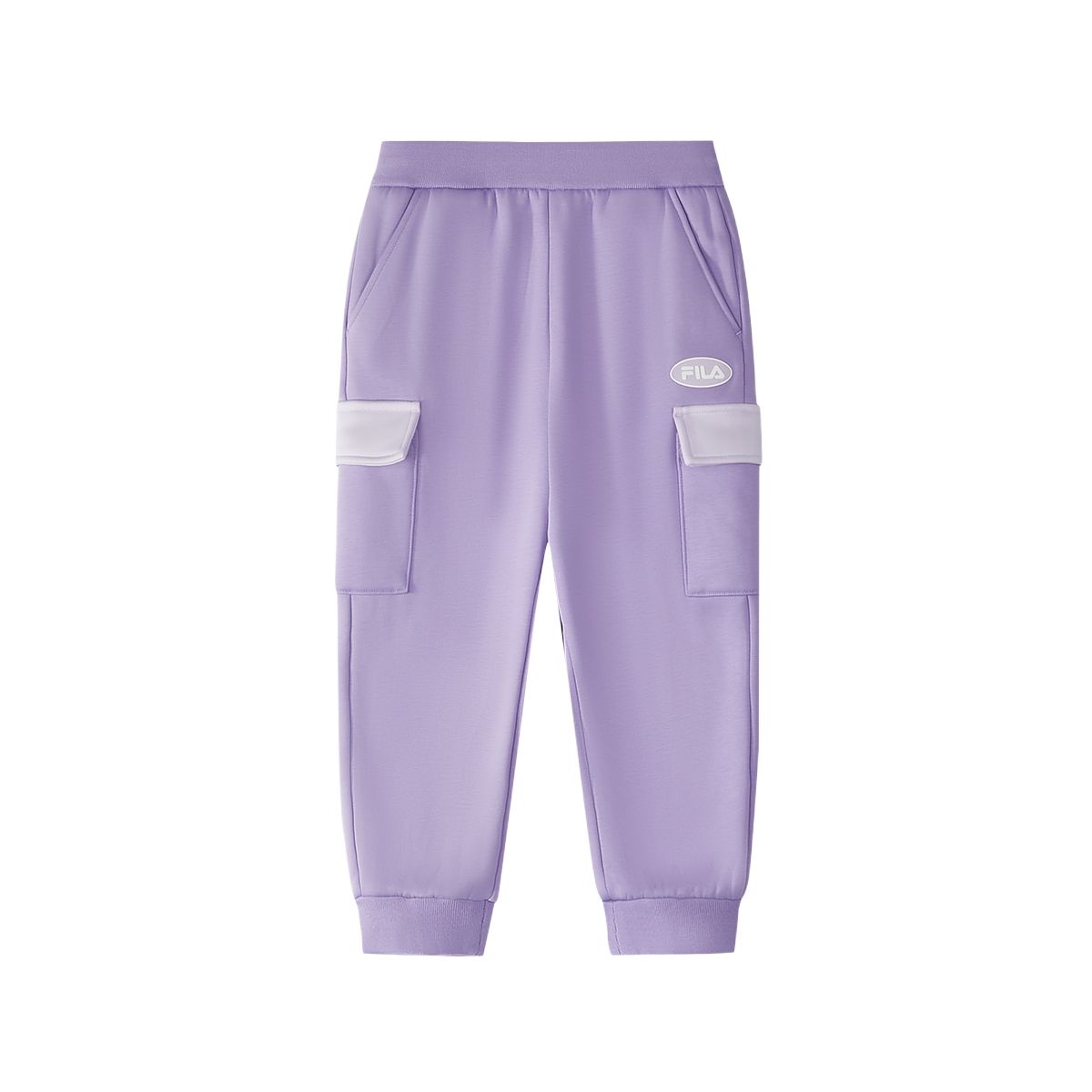 Трикотажные спортивные штаны для детей 3-7 лет FILA KIDS, sedge фиолетовый - pu