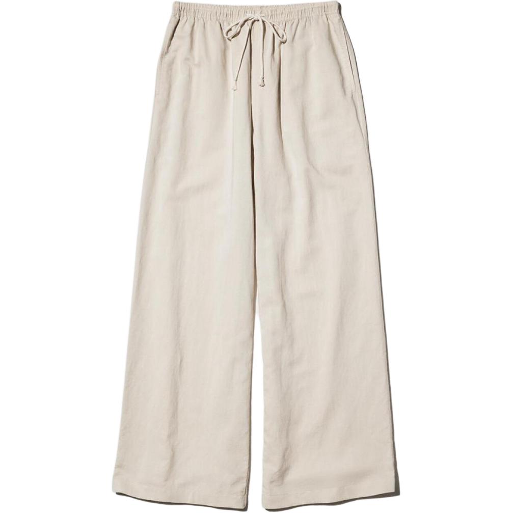 

UNIQLO Женские повседневные брюки светло-бежевого цвета