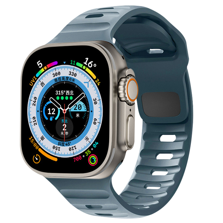 

Vobafe Часы Strap Apple Compatibility Silicone Material, Square buckle silicone - ice blue