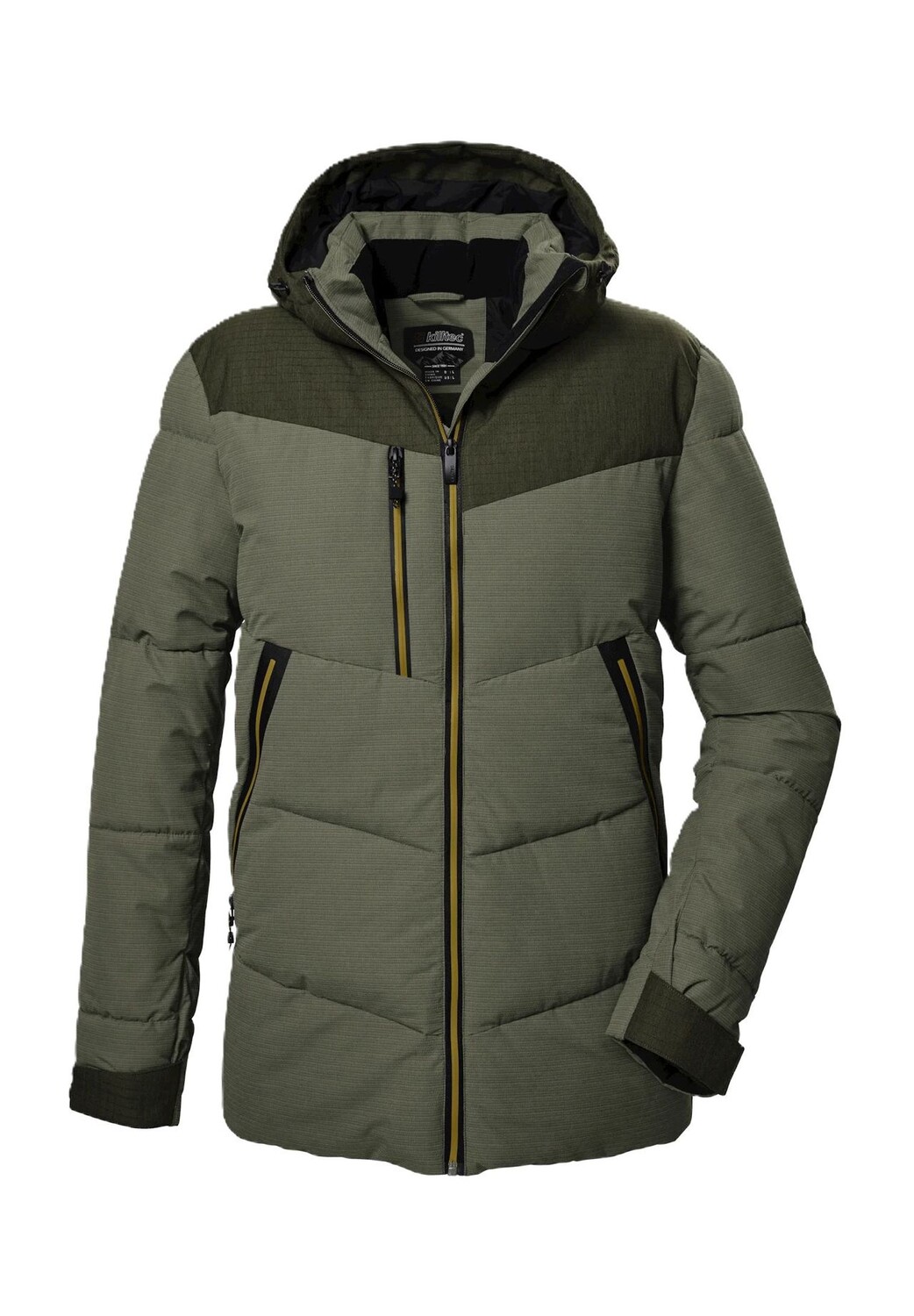 

Стеганая куртка водоотталкивающая, ветрозащитная, мужская Killtec, цвет 00717 Oliv