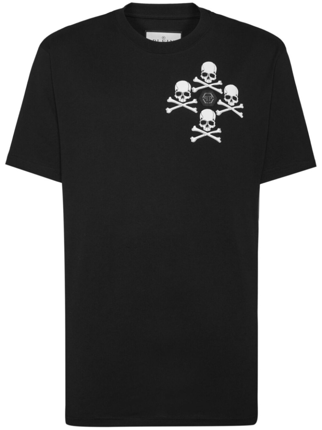 

Philipp Plein футболка с круглым вырезом Skull&Bones, черный