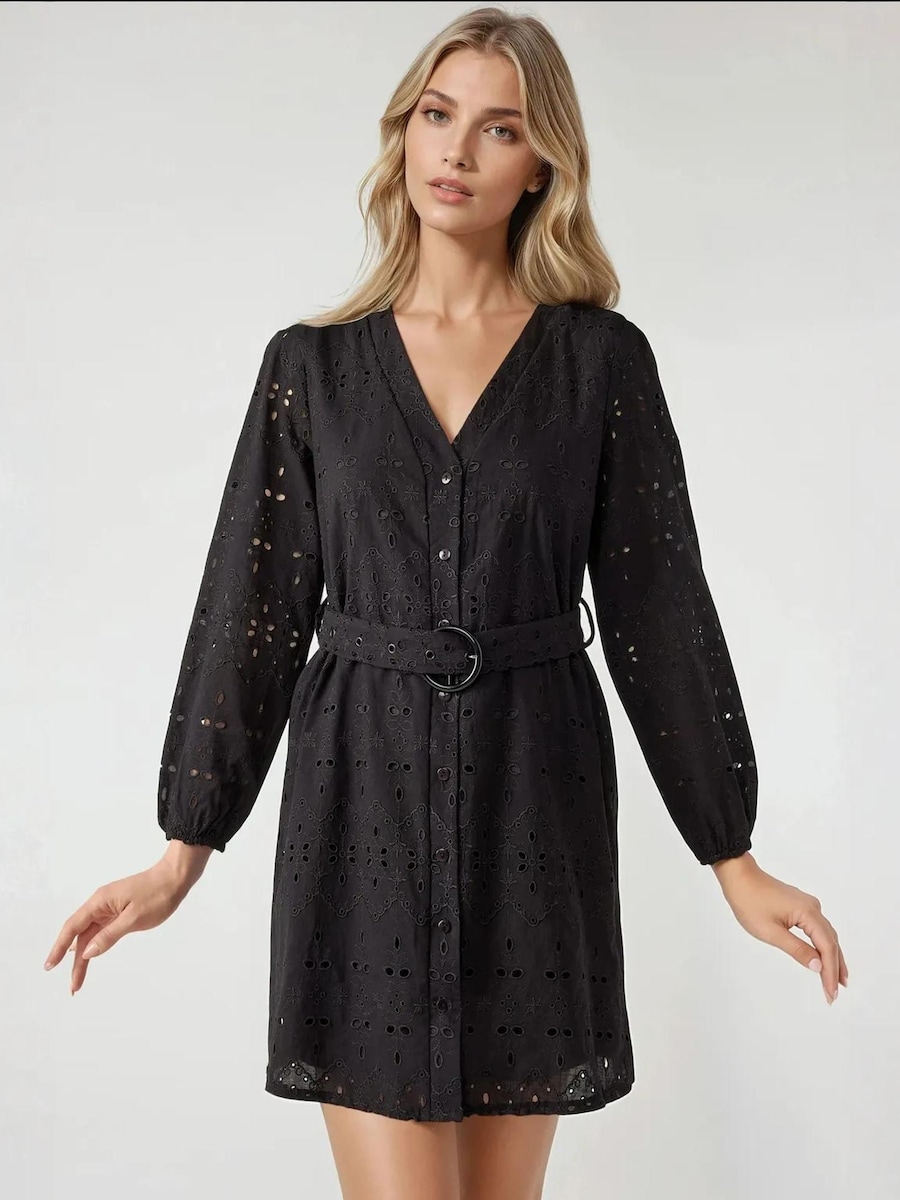 

Платье-рубашка Hiccup, черный