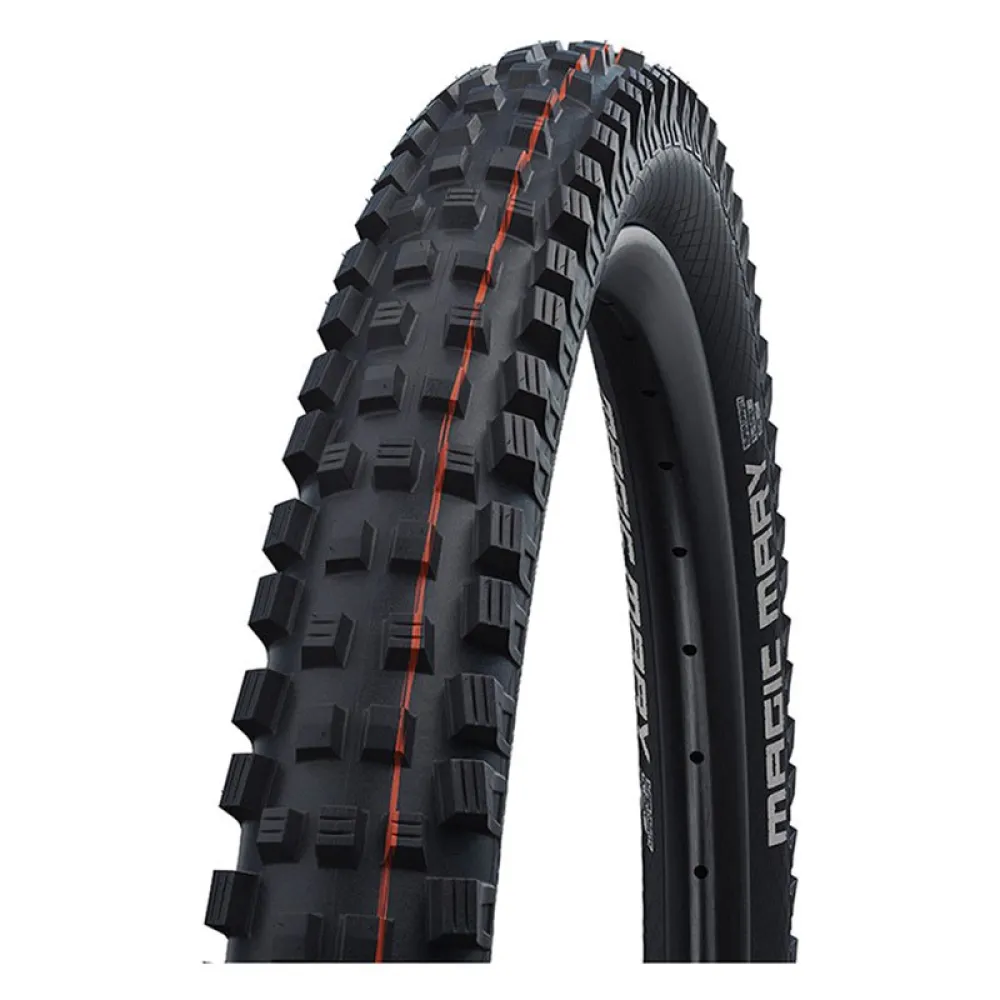 

Шина для горного велосипеда Schwalbe Magic Mary EVO Super Trail Addix Soft Tubeless 26´´ x 2.35, черный