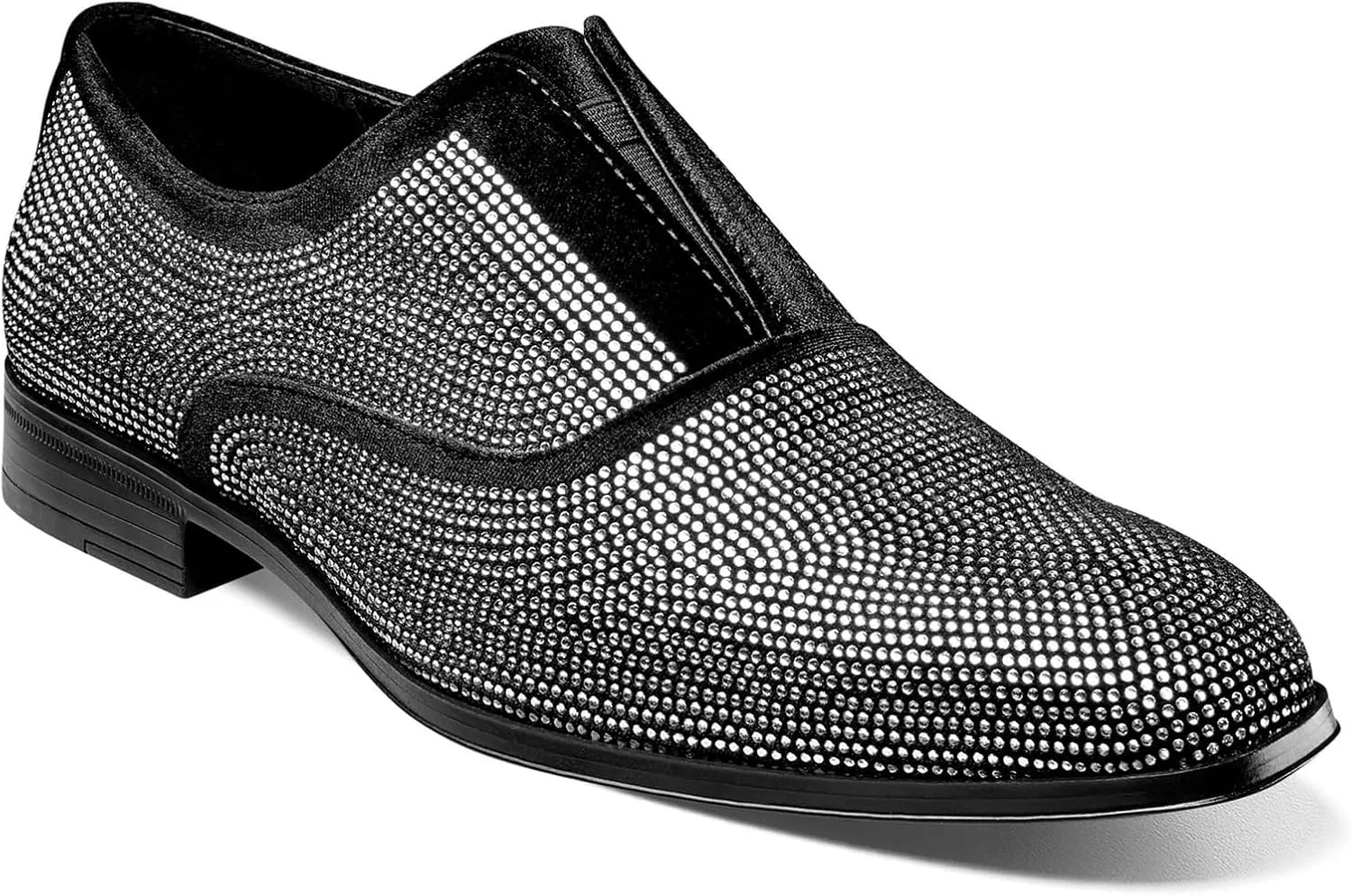 Мужские лоферы Stacy Adams Starleigh Diamante, Black Silver