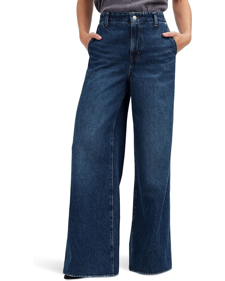 

Джинсы Madewell Dark Wide Sweep Trouser, цвет POPLASKI WASH