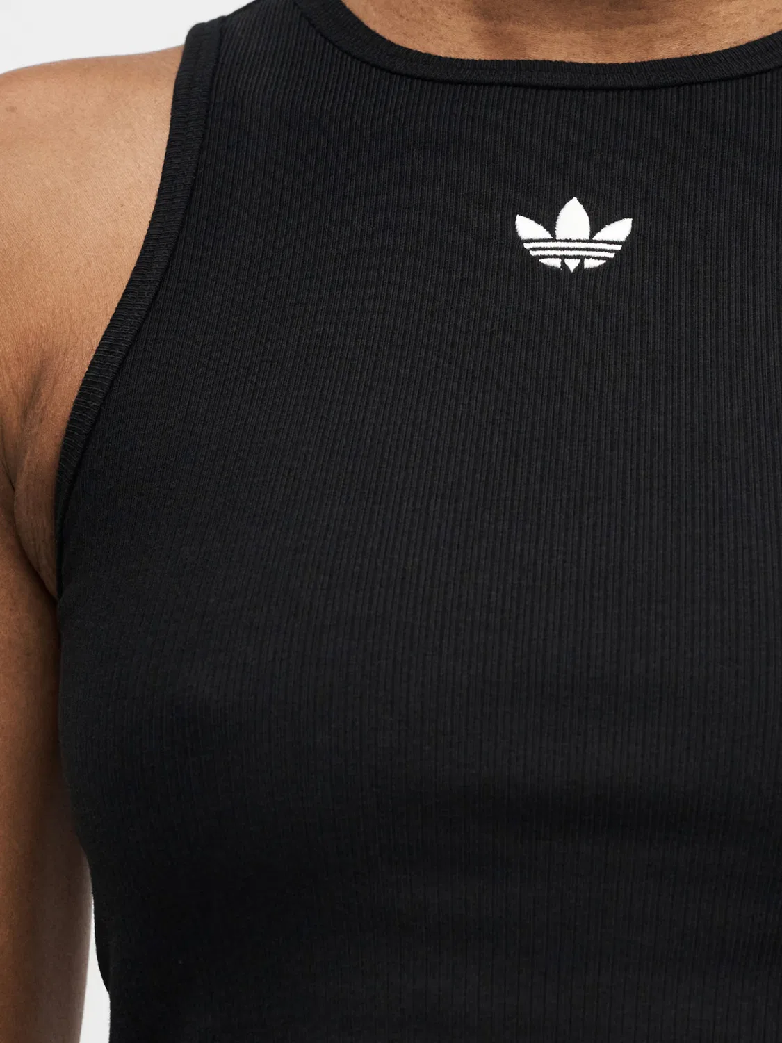 Топ-майка Adidas Originals, черный — фото 2