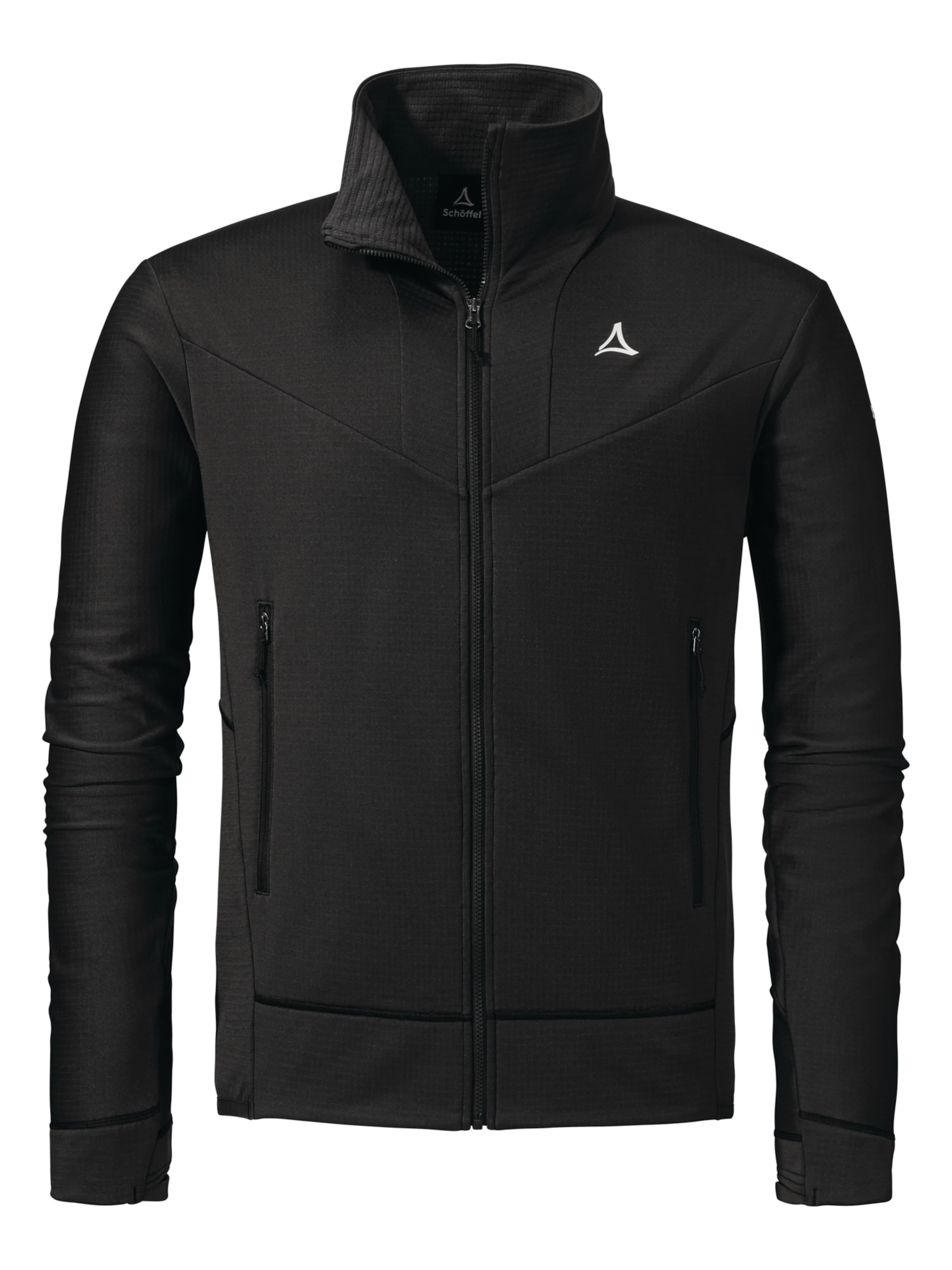 

Schöffel Спортивная флисовая куртка 'Blaueis' в черном цвете