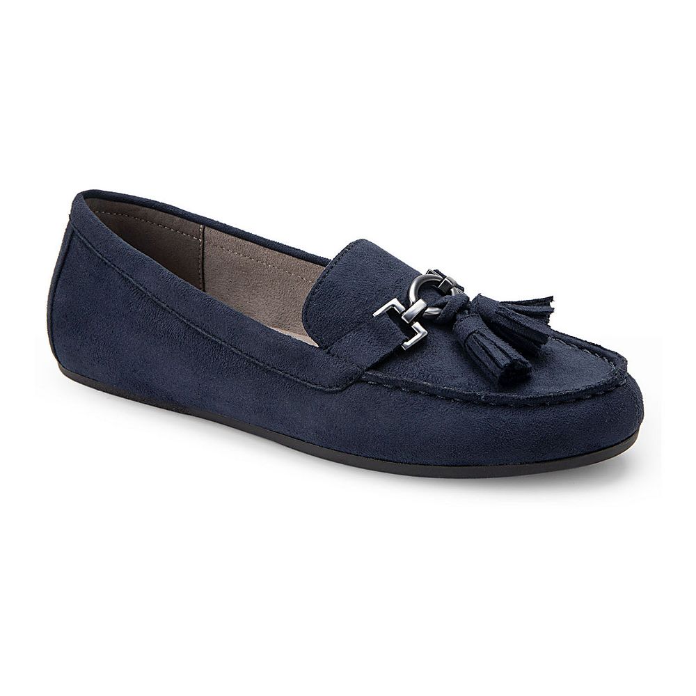 

Женские лоферы Aerosoles Deanna, цвет Navy Faux Suede