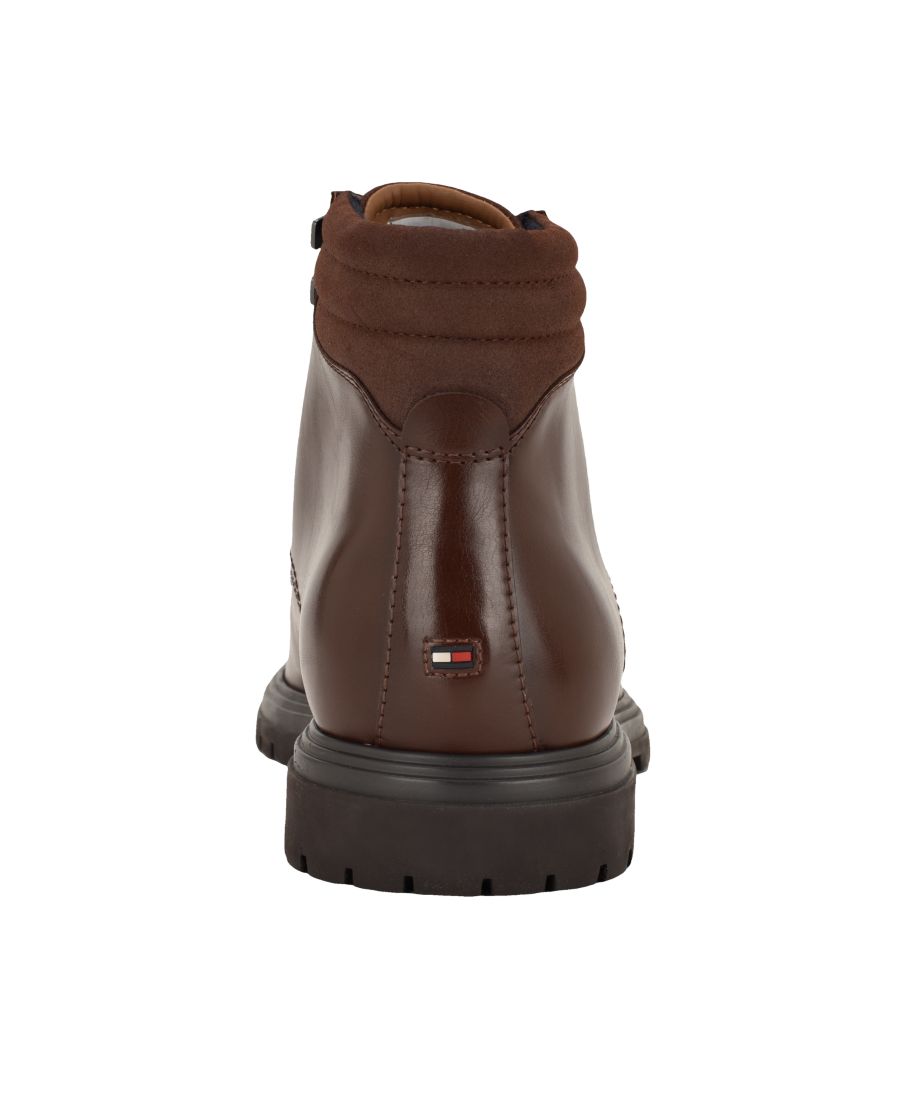 Мужские повседневные ботинки Gonzal на шнуровке Tommy Hilfiger, Light Brown — фото 3