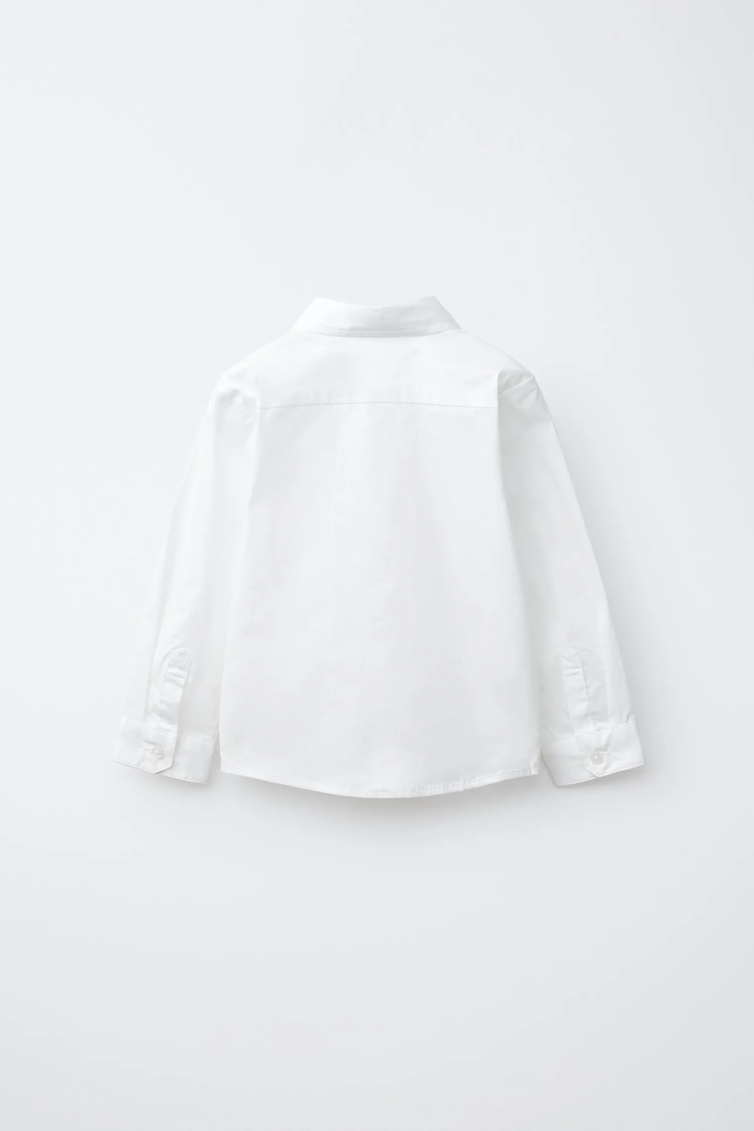 Суперэластичная комфортная рубашка для костюма Zara, белый — фото 2