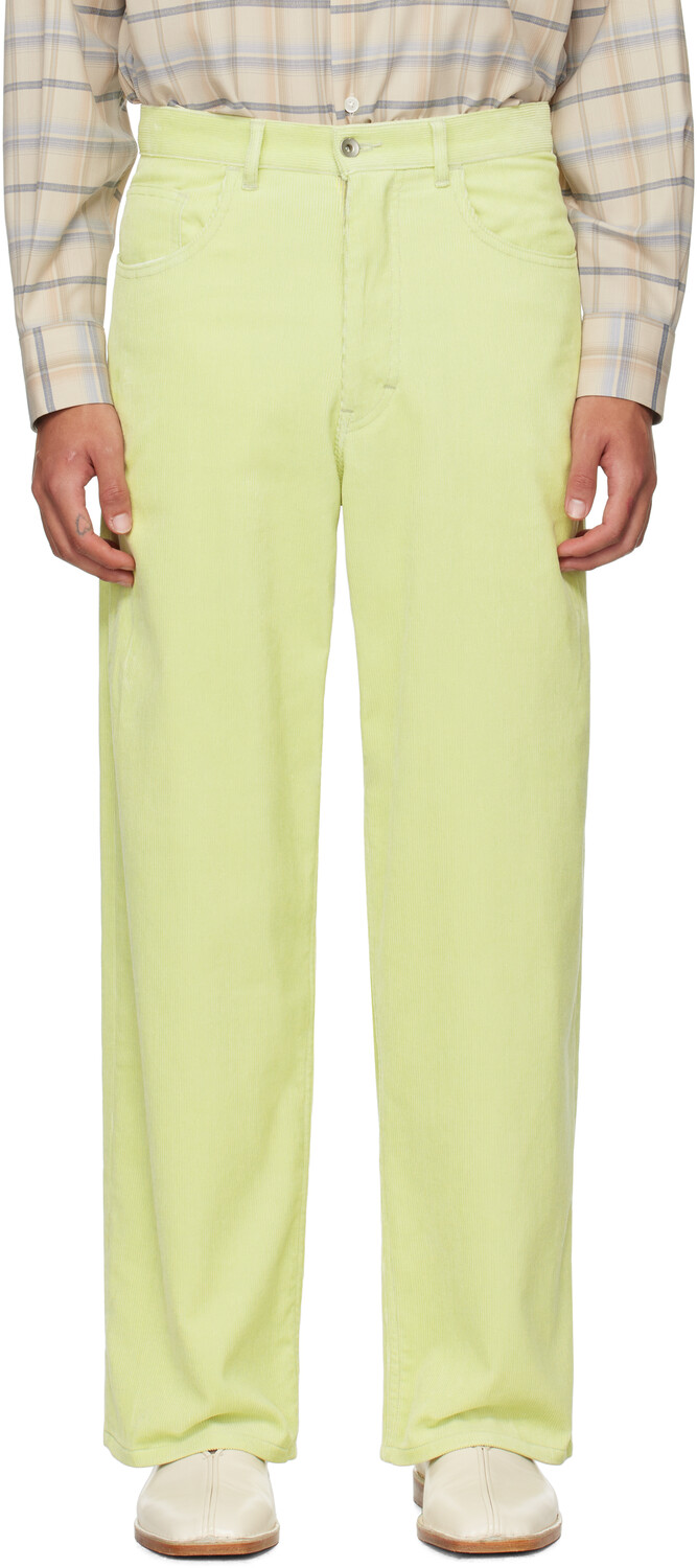 

Брюки из вельвета Green Finx AURALEE, Lime green