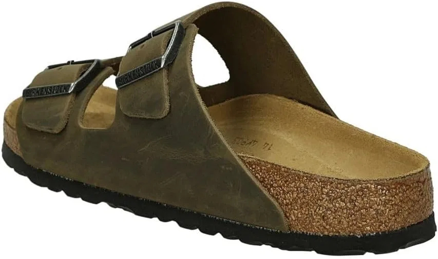 Сандалии Birkenstock Classic Milano унисекс с ремешками для взрослых, хаки — фото 2