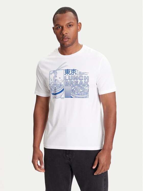 

Футболка свободного кроя 3I1XU10A4 United Colors Of Benetton, белый