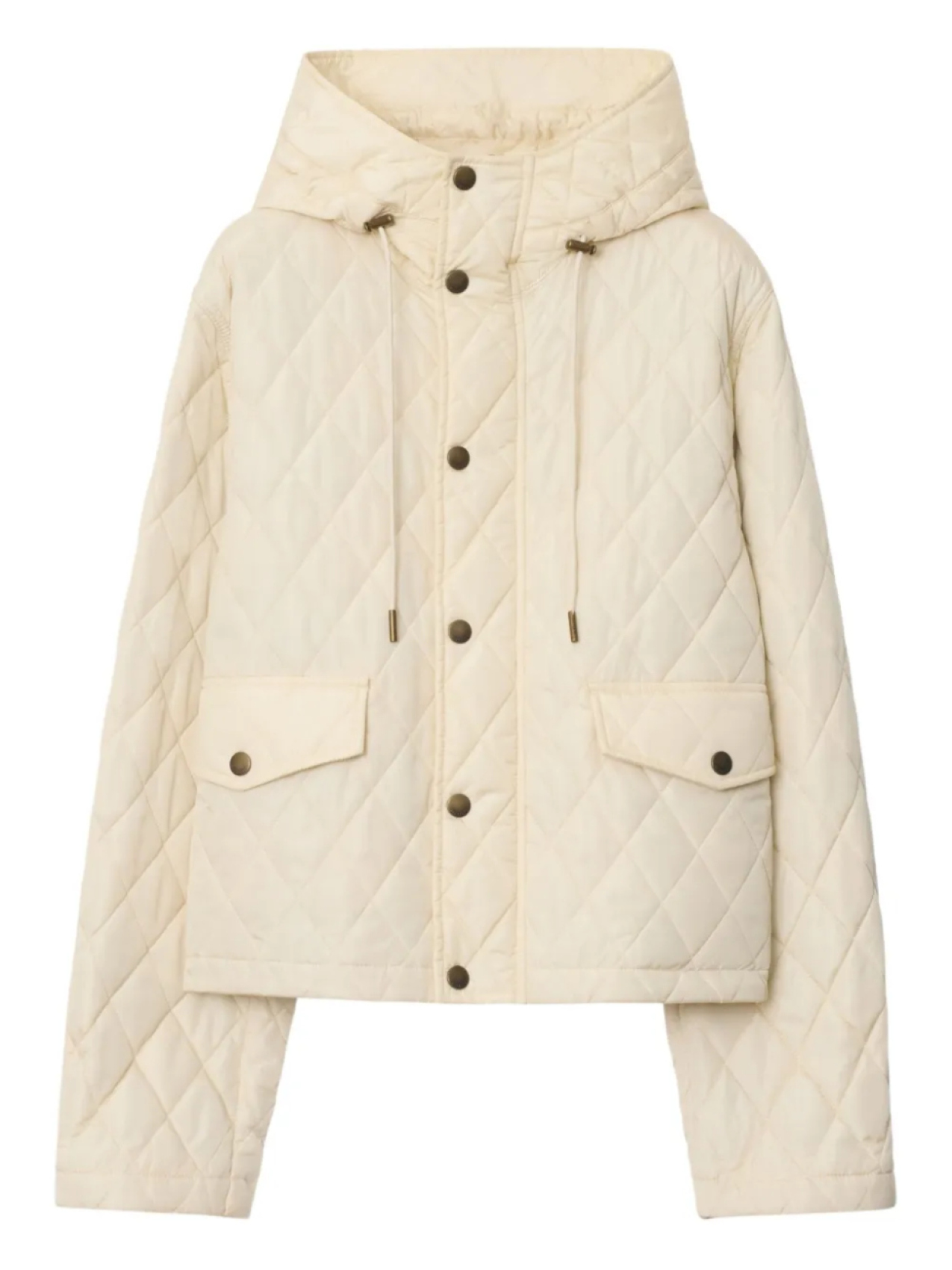 

Укороченная стеганая куртка Burberry, нейтральный