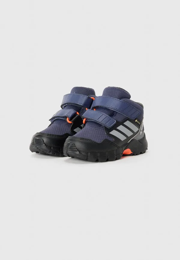 Унисекс прогулочные кроссовки skychaser средней высоты Adidas Terrex, Shadow Navy/Grey Three/Semi Impact Orange — фото 2