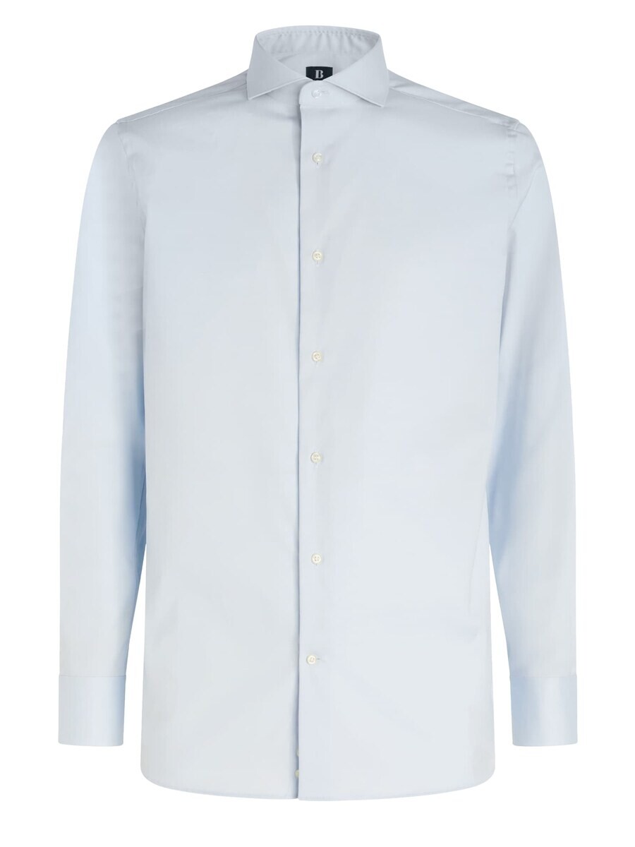 

Рубашка Boggi Milano Regular fit Button Up, светло-голубой
