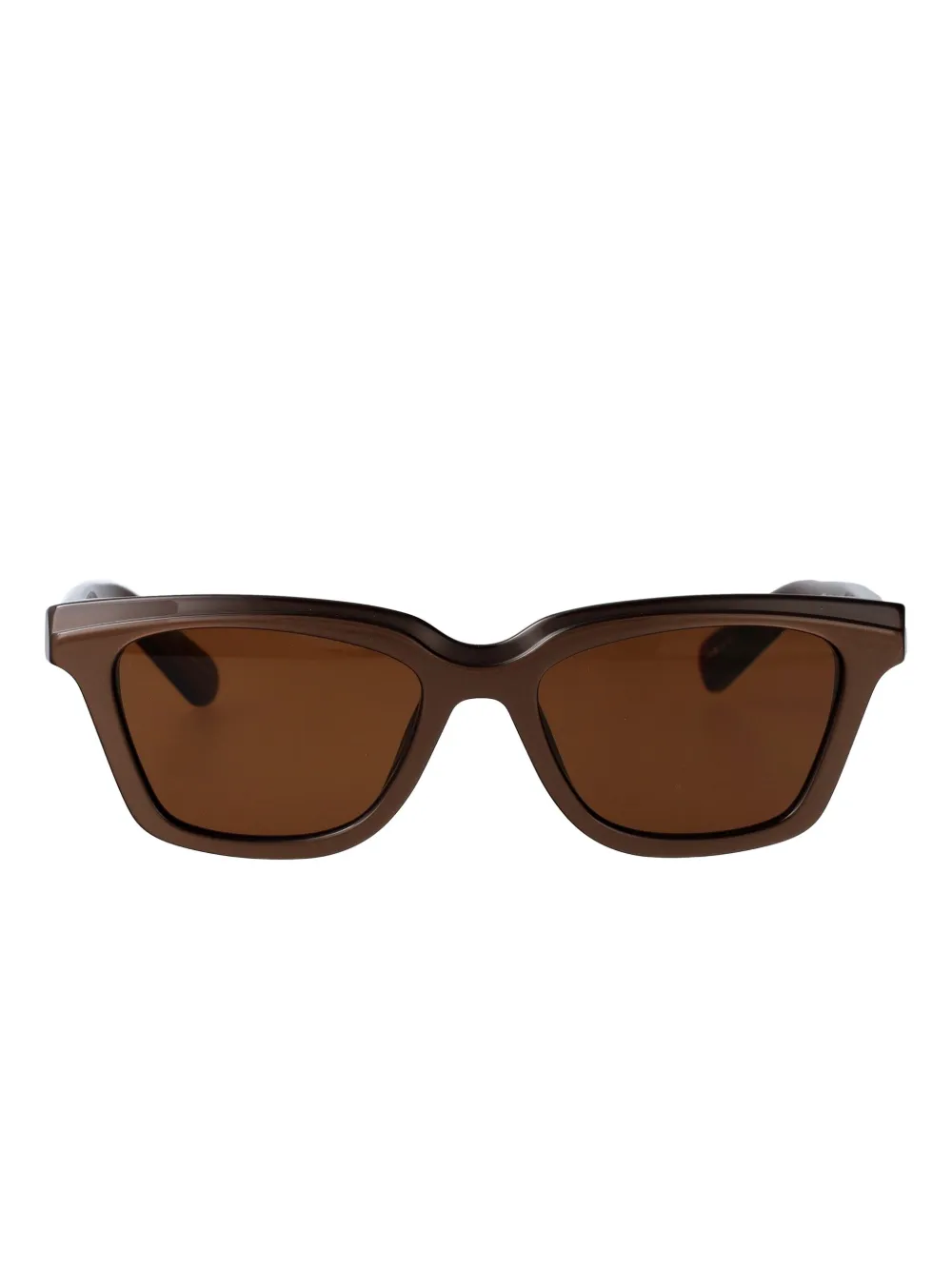 

Солнцезащитные очки Carre в прямоугольной оправе Jacquemus, коричневый