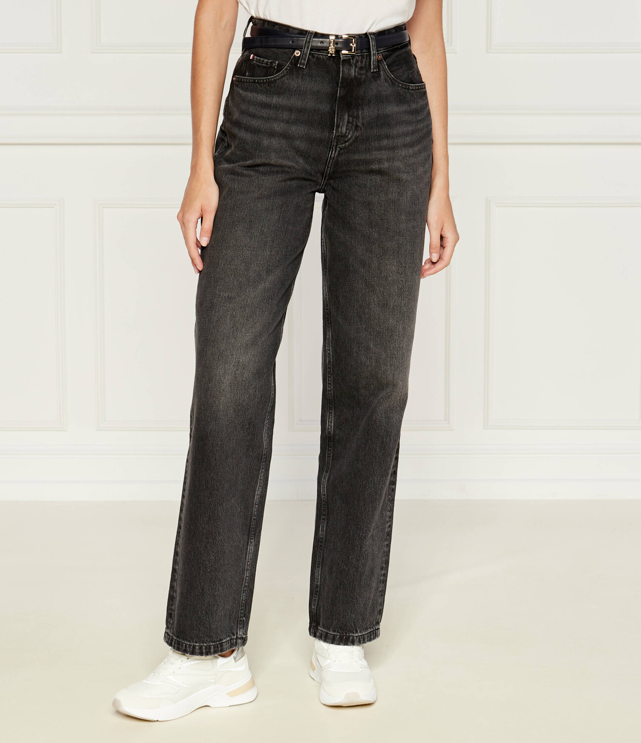 Джинсы Tommy Hilfiger Relaxed fit, черный — фото 3