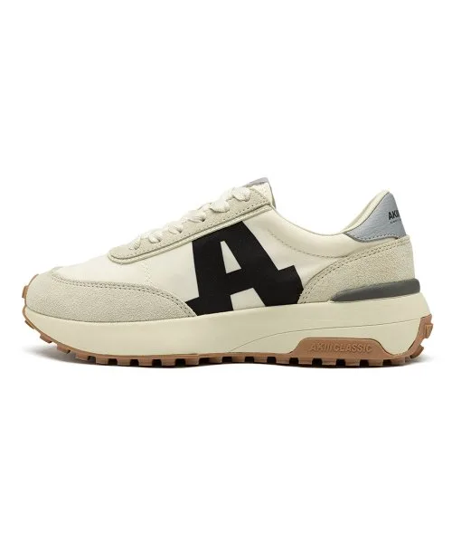 Кроссовки из натуральной кожи Springfield Ivory Beige AKIII CLASSIC бежевые