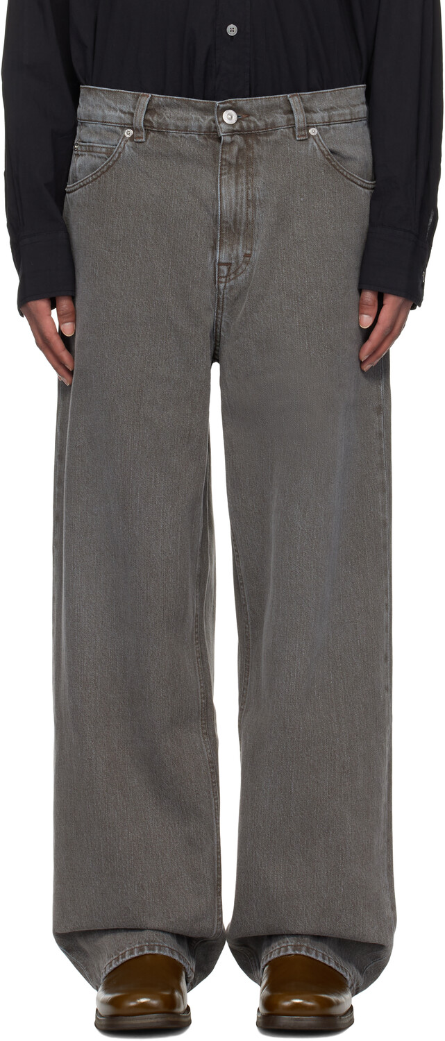 

Серые джинсы Vast Cut OUR LEGACY, Aluminum tint