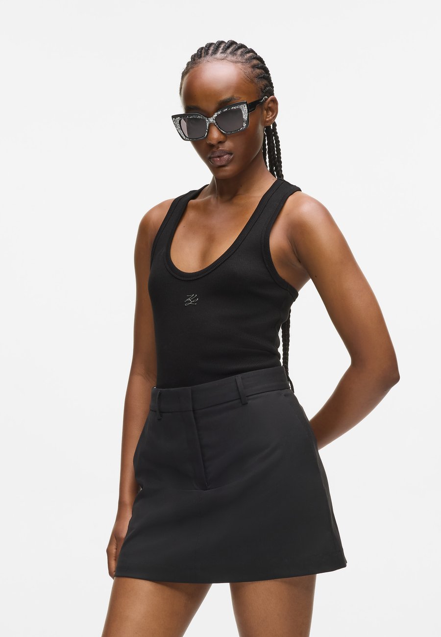 

Топ KARL LAGERFELD TANK, Black