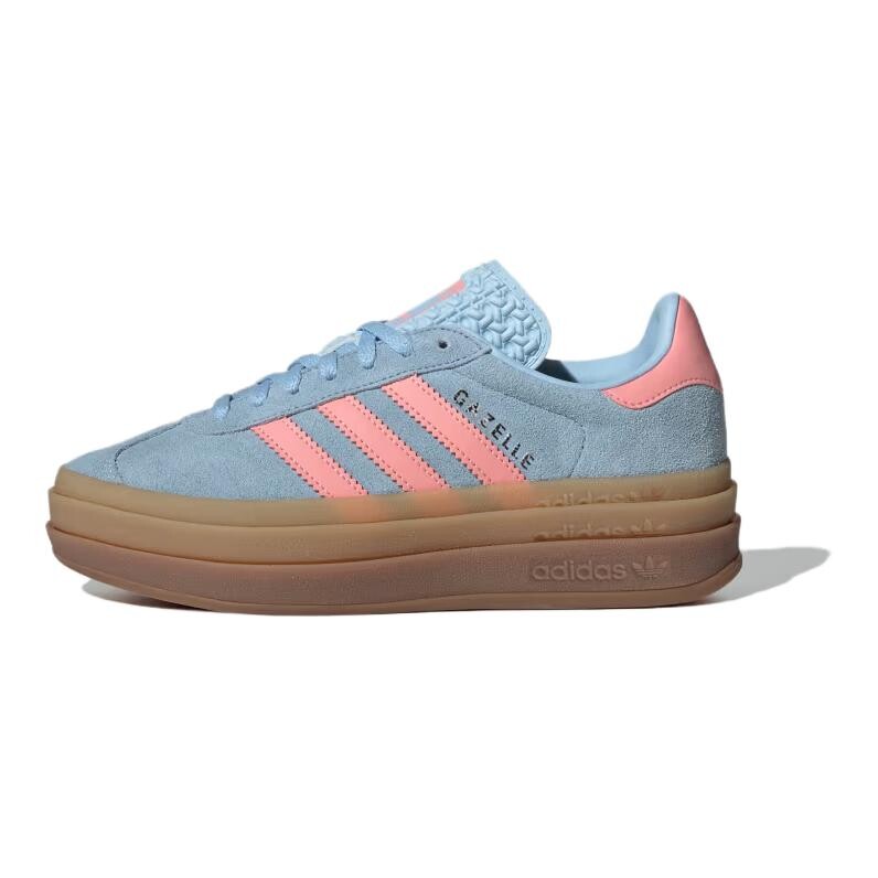 Adidas Gazelle Bold J 'Clear Sky Semi Pink Spark' Adidas Originals, синий/розовый