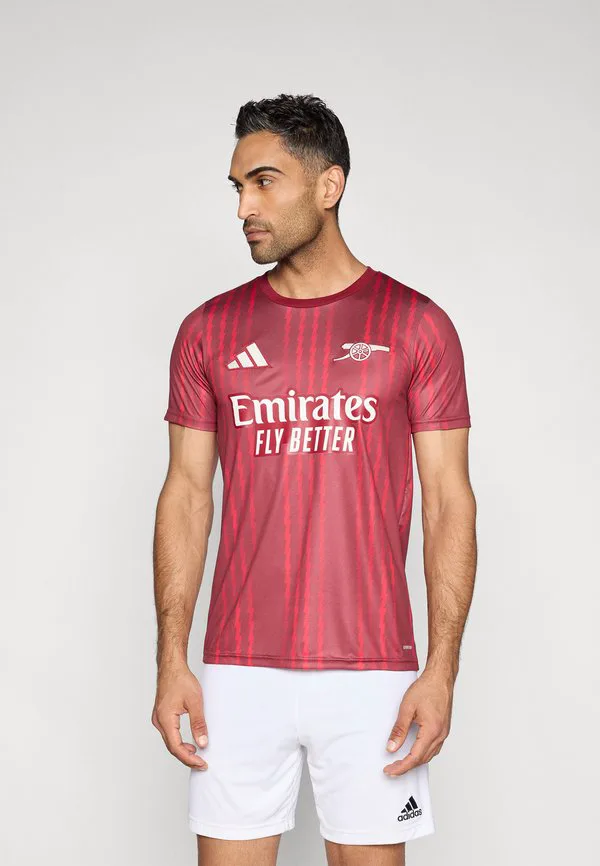 Футбольная майка Adidas Performance, Team Coll Burgundy/Pure Ruby