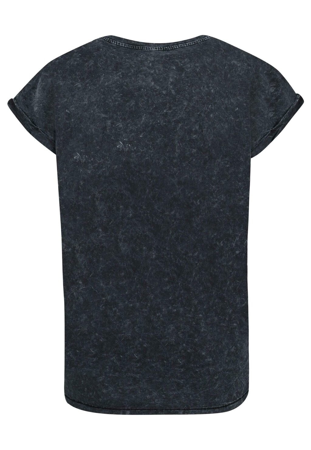 

Футболка с принтом DEADPOOL CAMO HEAD ACID WASHED ABSOLUTE CULT, черный