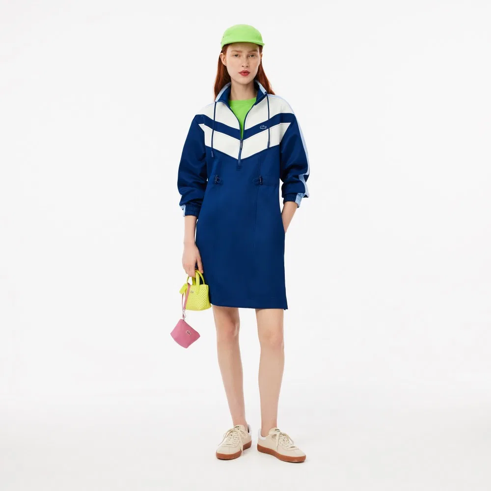 Платье Lacoste Блочное синее — фото 4