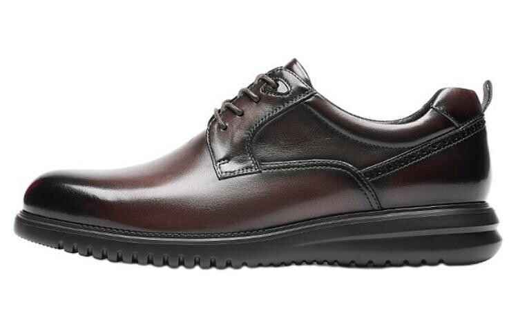 

Туфли Men"s Casual Men Low-Top Dark Brown Aokang