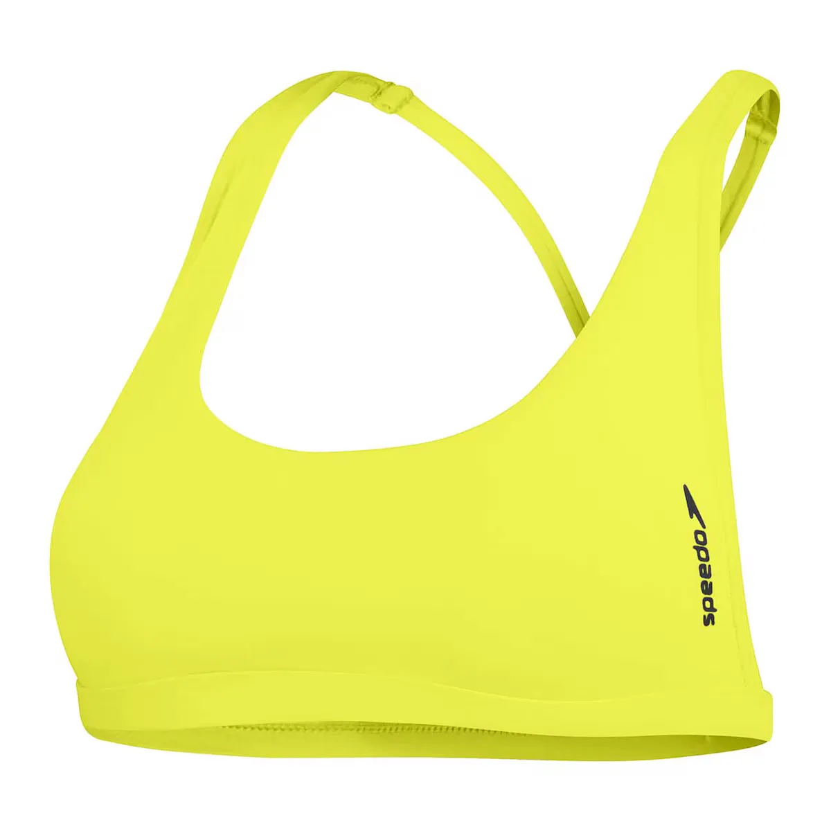

Женский однотонный трансформируемый бикини-топ Speedo, желтый