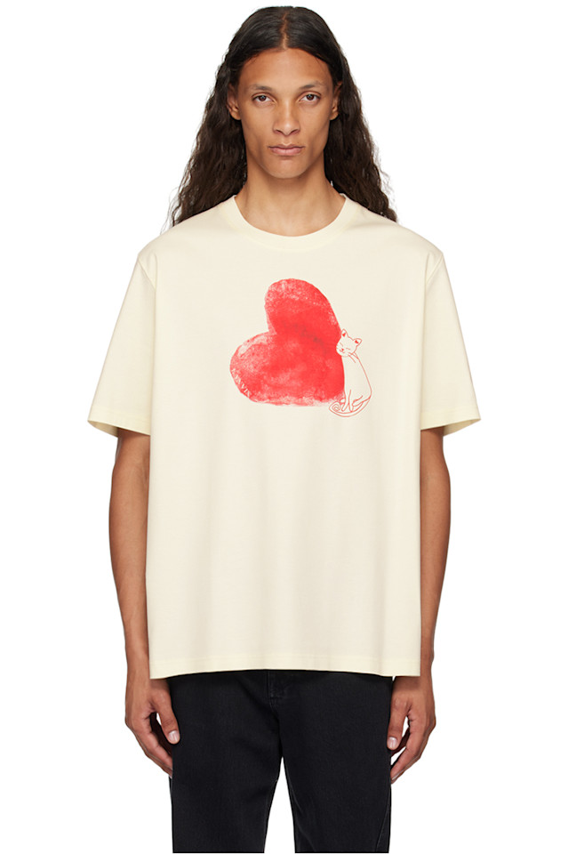 

Футболка Qixi Lanvin, цвет cream