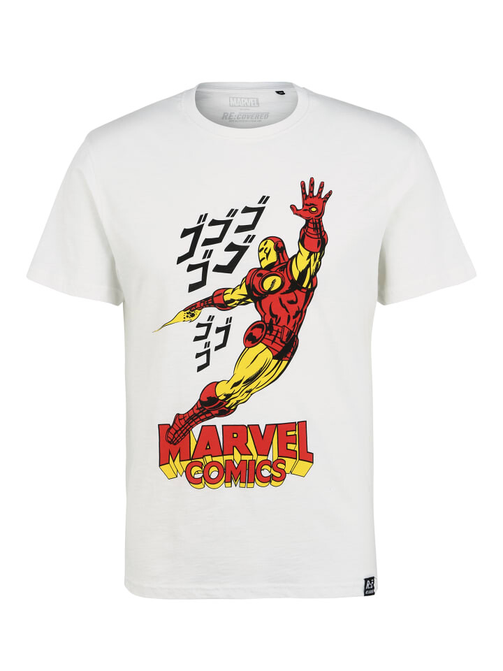 

Футболка Re:Covered T-Shirt Marvel Comics Iron Man Japan, белый