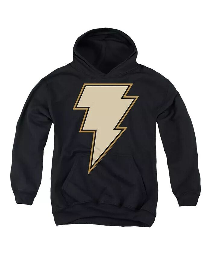 

Толстовка с капюшоном и эмблемой на груди для молодежи Black Adam, черный