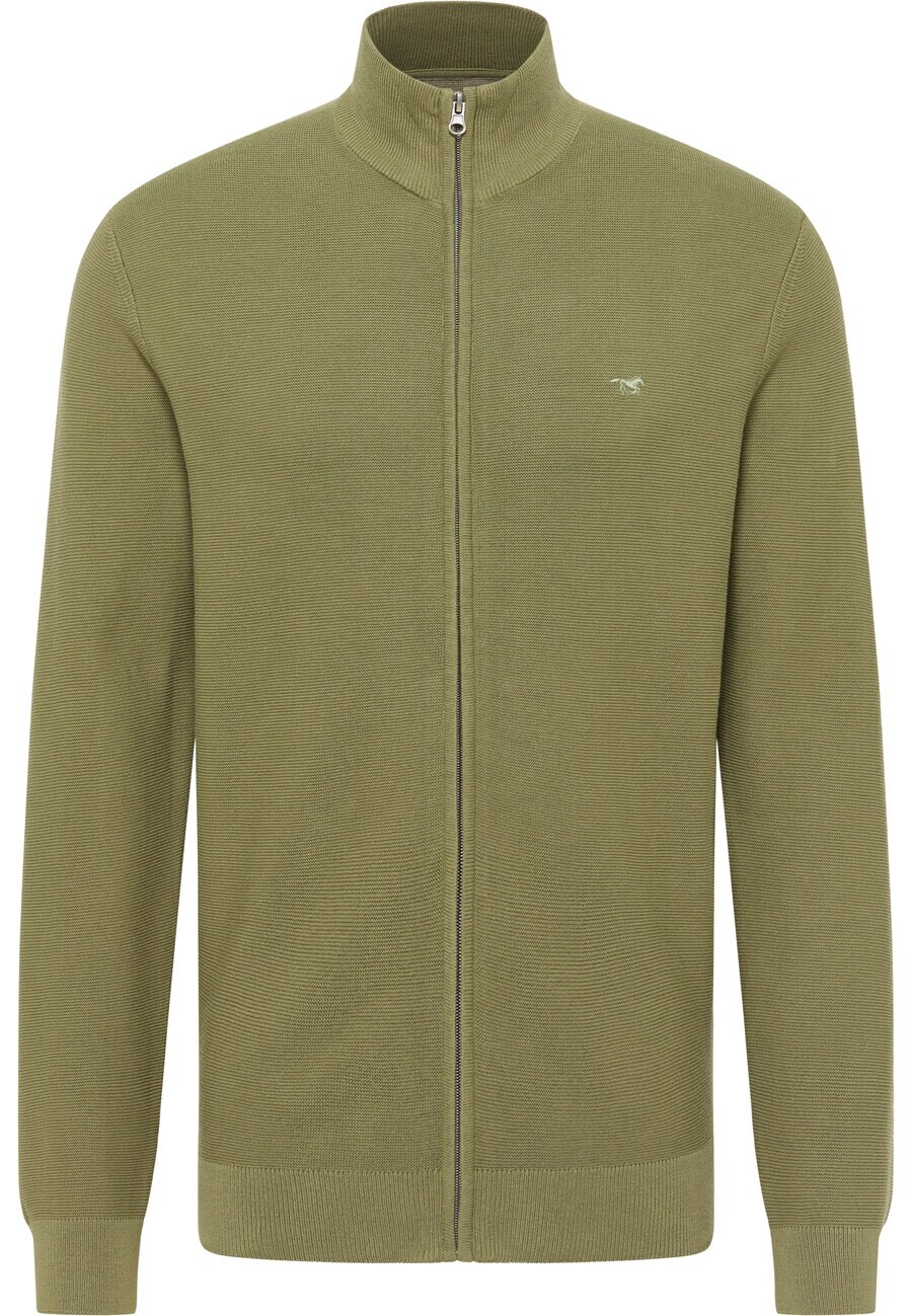 

Вязаный кардиган MUSTANG Knit Cardigan, светло-зеленый
