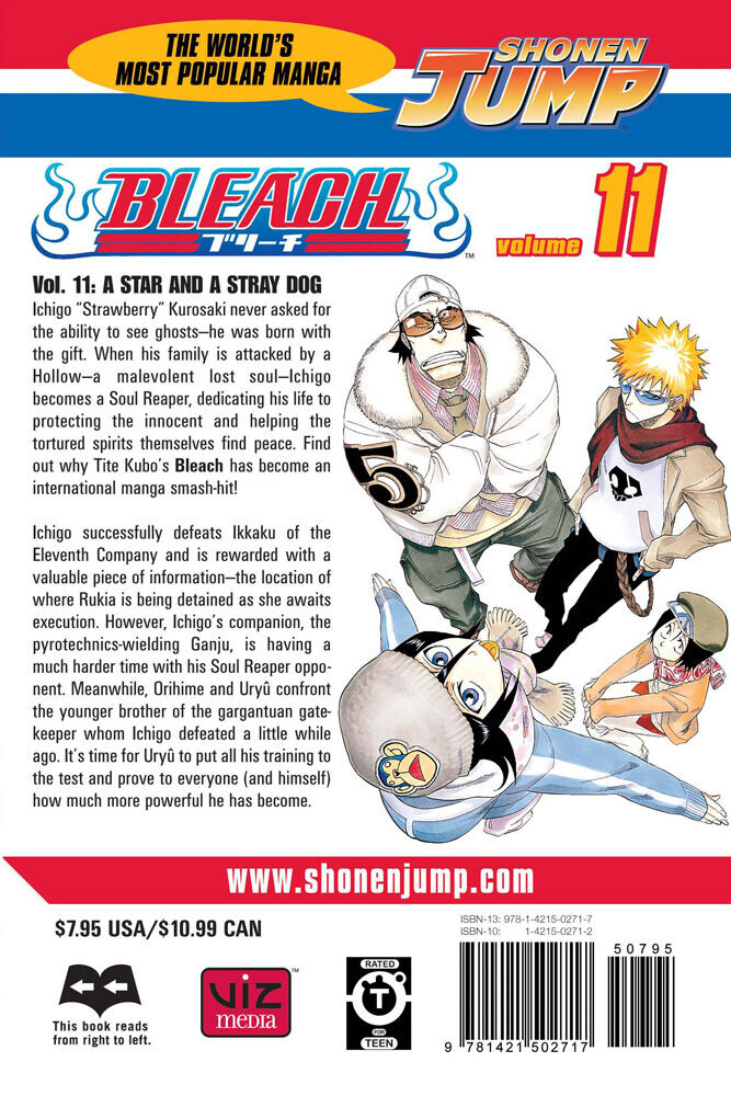 

Манга BLEACH Manga Volume 11