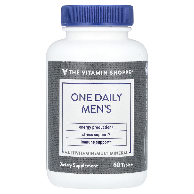

The Vitamin Shoppe, One Daily Men's, 60 таблеток