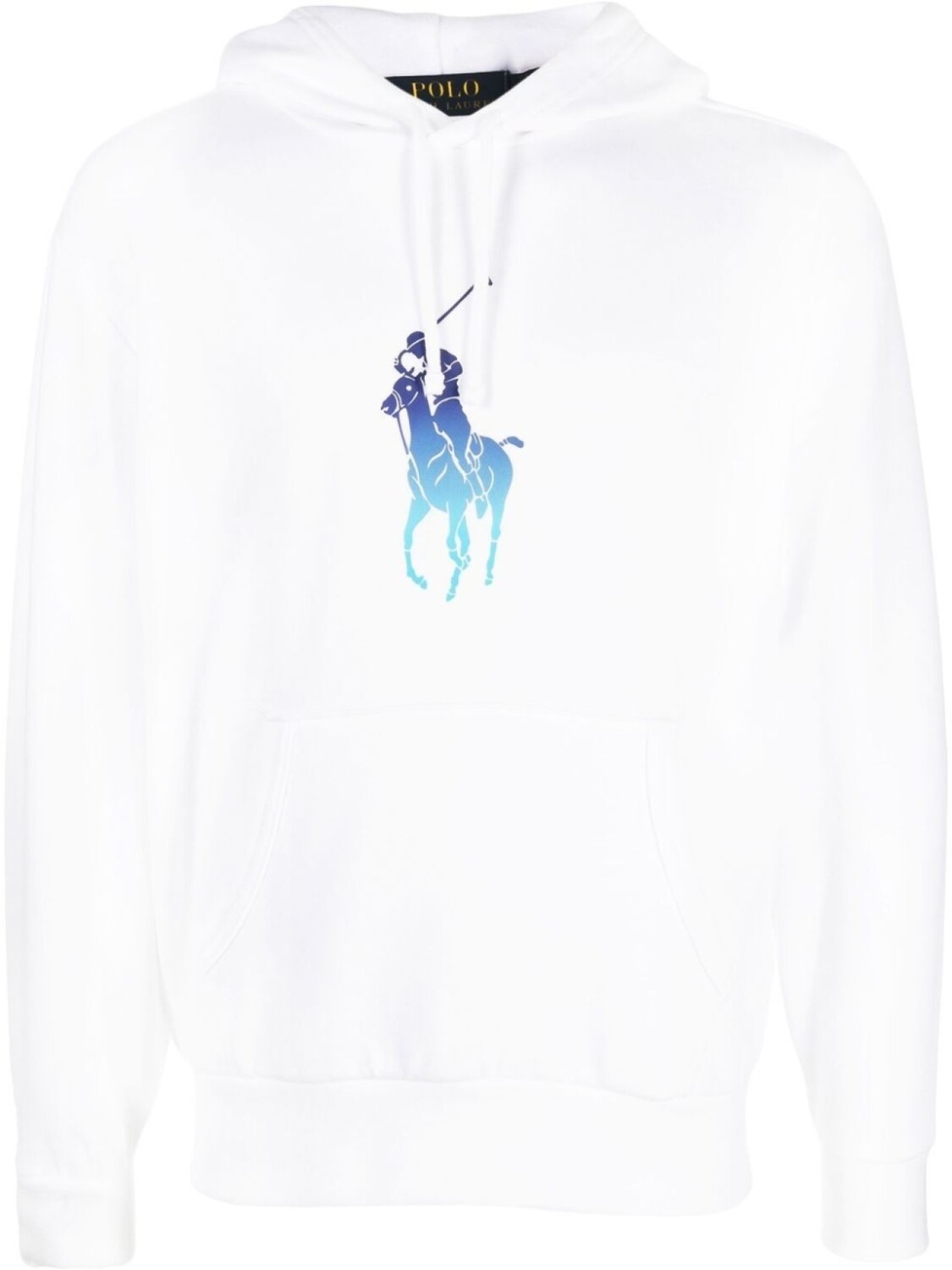 

Polo Ralph Lauren худи с графичным принтом, белый