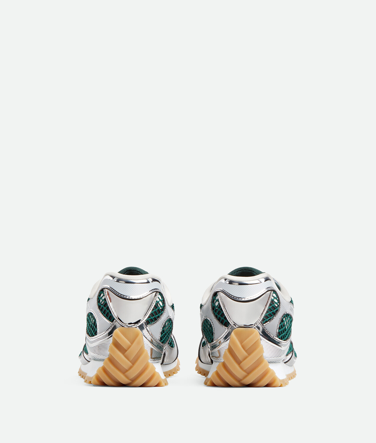 Orbit sneaker BOTTEGA VENETA, серебряный/бильярдный — фото 4