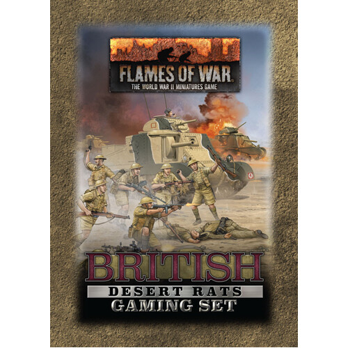 

Фигурки British Desert Rats (X20 Tokens, X2 Objectives, X16 Dice)