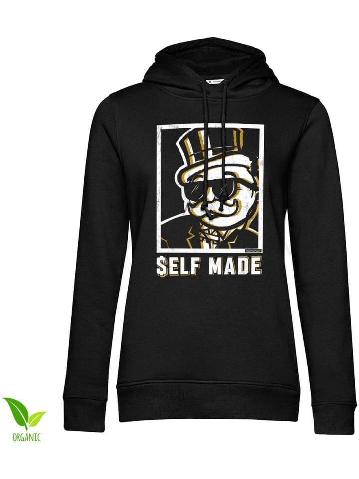 

Толстовка Monopoly Self Made Girly Hoodie черного цвета Monopoly