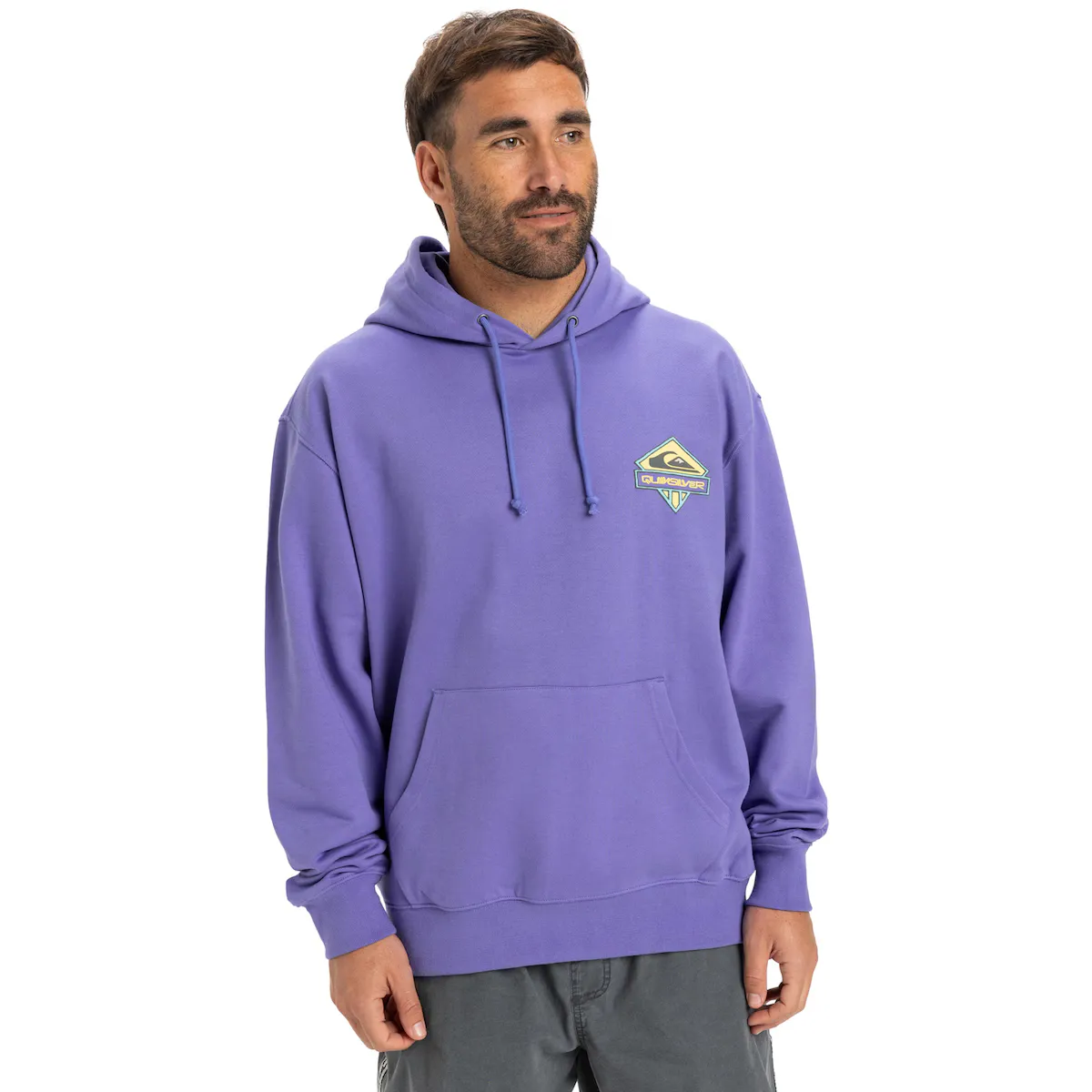 

Мужская толстовка Quiksilver APOG Heritage, фиолетовый