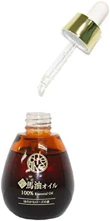 Масло для лица Japanese Master Horse Oil — Дневной -масло с розой, 40 мл — фото 3