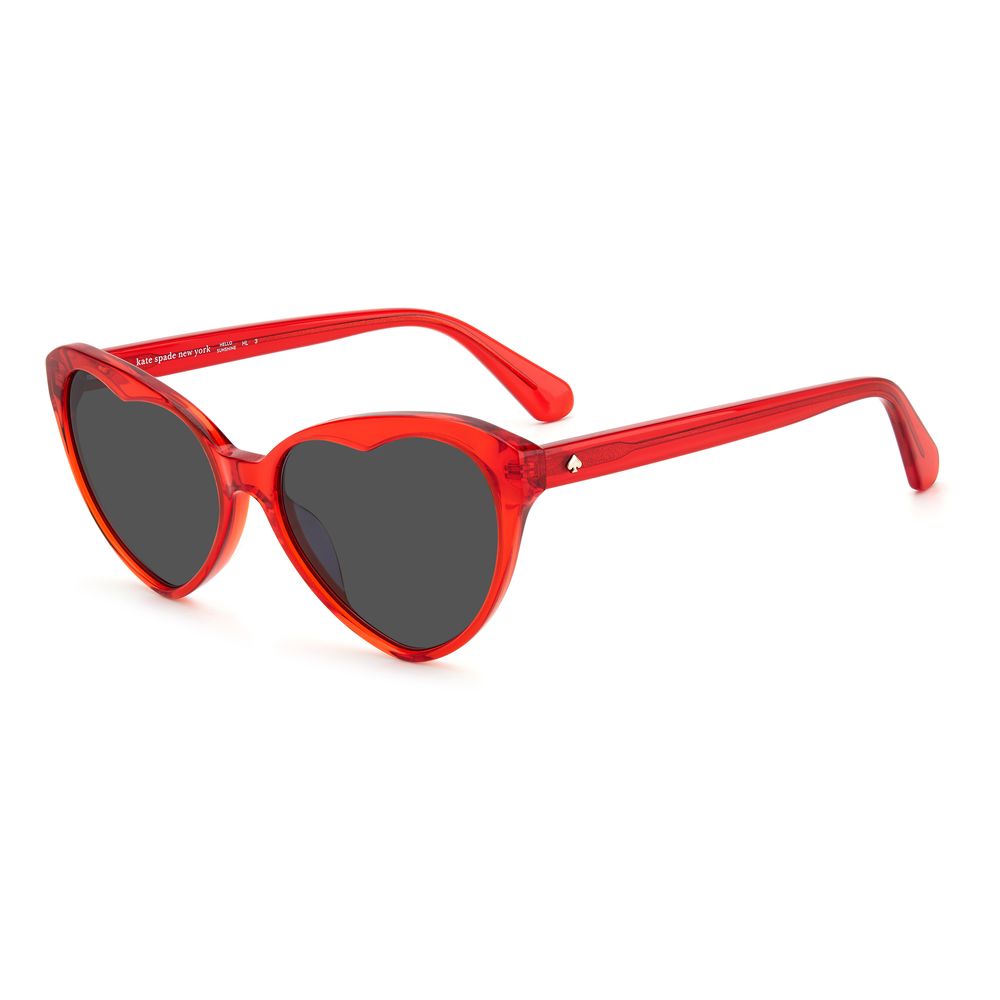 

Солнцезащитные очки из красного ацетата Kate Spade