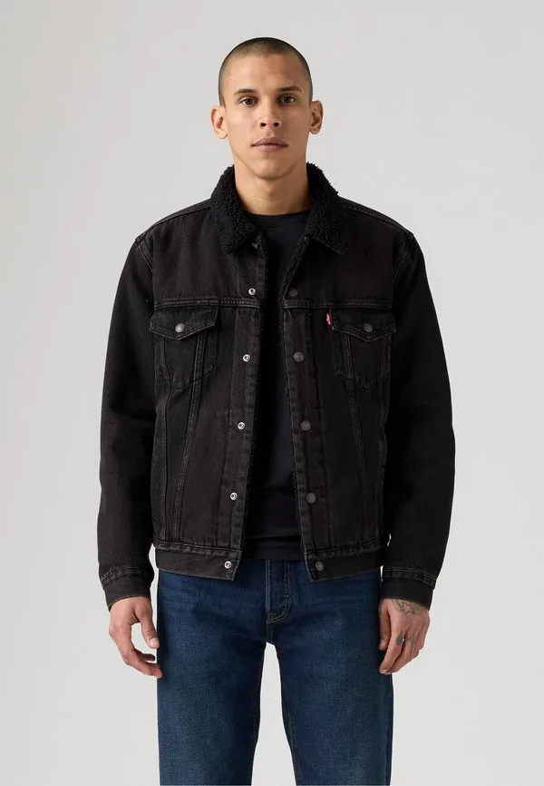 Джинсовая куртка дальнобойщика Levi'S, Built To Last Sherpa Trk — фото 2