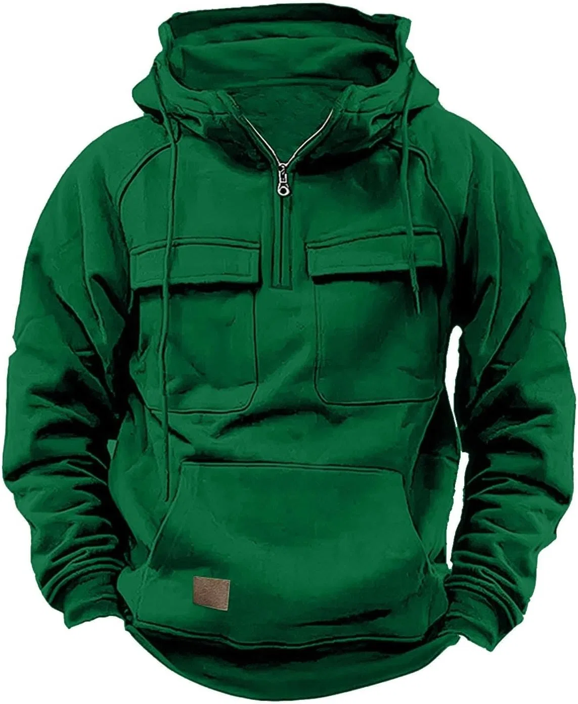 Толстовка с капюшоном тактическая, мужская, Generic, цвет Green-1