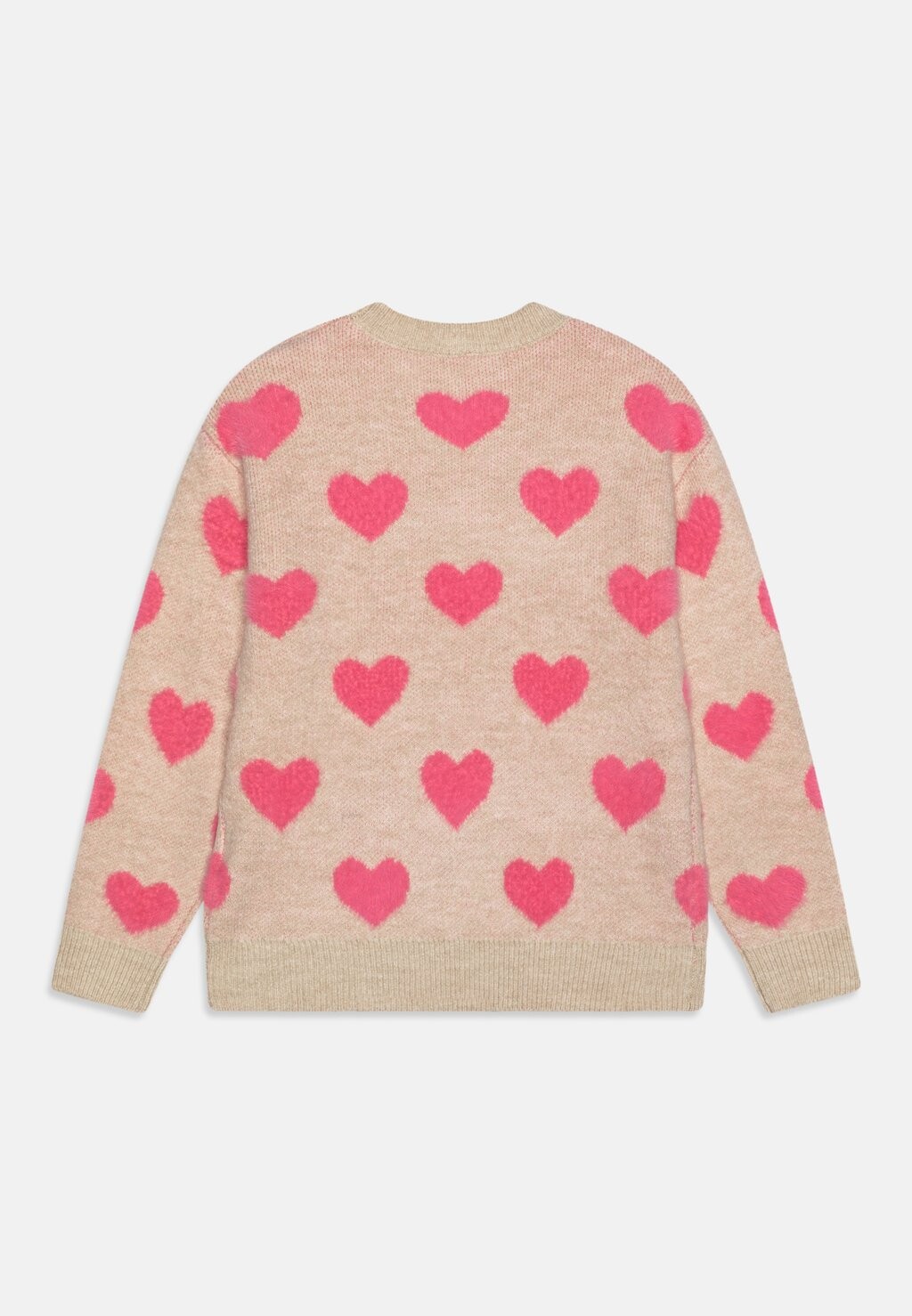

Вязаный свитер HEARTS Lindex, бежевый