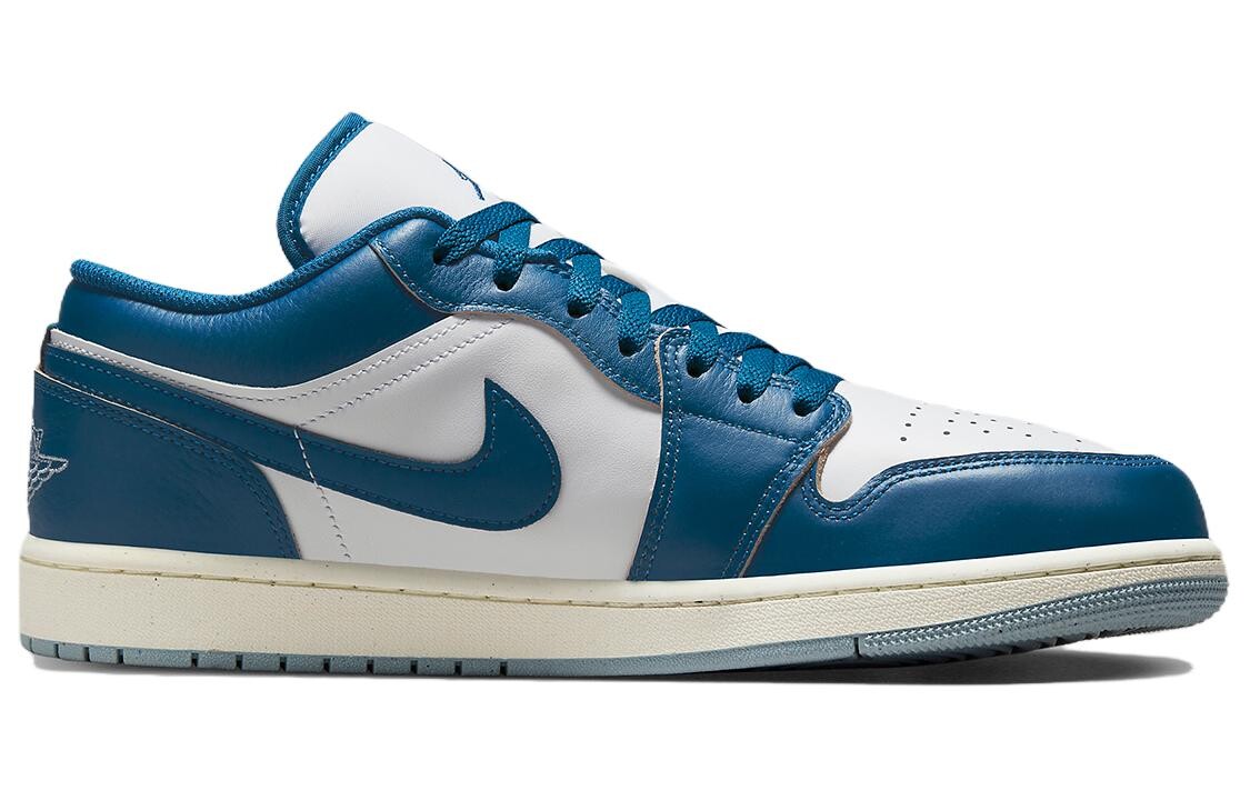 Jordan Air Jordan 1 Vintage Баскетбольные кроссовки мужские, Синий/Белый — фото 2
