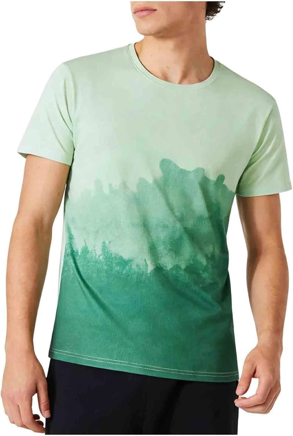 

Мужская футболка Cambkatl с принтом тай-дай, быстросохнущая, свободного кроя